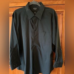 Arrow fitted wrinkle free stretch shirt 17.5/32/33